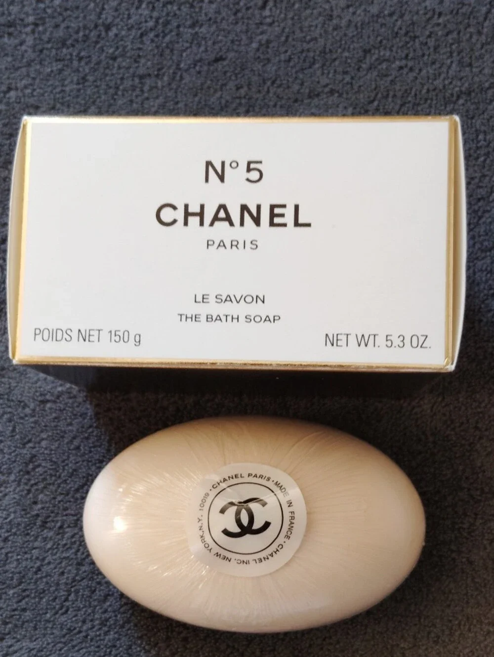 New CHANEL No.5 Bath Soap 5.3 oz